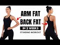 Lose arm fat  back fat in 2 weeks  bra bulge armpit fat