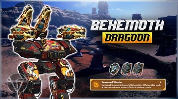 [WR] 🔥 Dragoon Behemoth Goes LIVING LEGEND – Mk2 Maxed Gameplay | War Robots