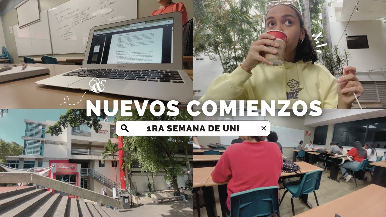 Así fue mi PRIMERA SEMANA de UNIVERSIDAD...
