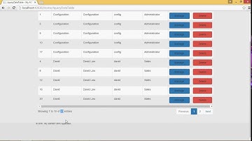 Implement jquery datatable in asp net mvc