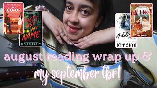 the 12 boooks i read in august || august wrap up & september tbr!  🎀