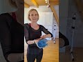 Morgen Warm up Pirouetten-Kraft und Technik