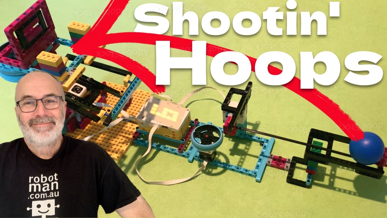 Moving-Target Basketball Robot with Spike Prime shooter