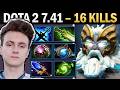 Zeus Dota 2 7.41 with 16 Kills and Ethereal Blade - Dota 2 Gameplay
