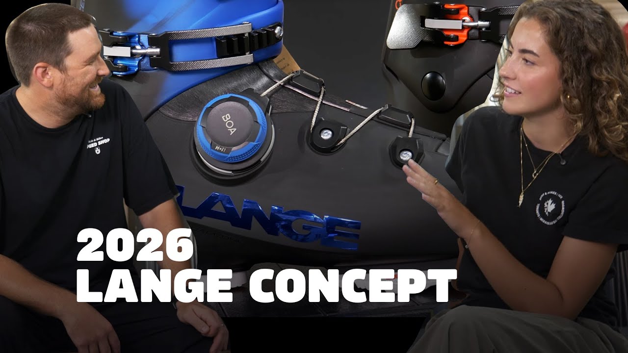 New 2025 Lange Concept BOA Ski Boots - YouTube