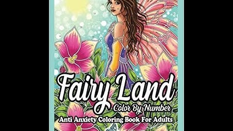 Flip Through Fairy Land Color by Number by Color Questopia
