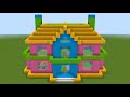 Minecraft - How to build a Colorful House