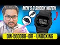 Casio G-Shock DW-5600BB-1DR ⌚ Men's Watch Unboxing & Review