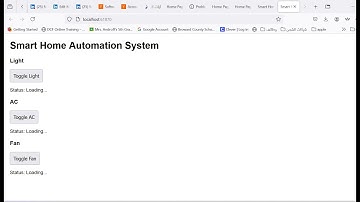 Smart Home Automation System API