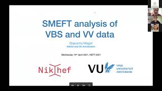 HEFT 2021 | SMEFT Analysis of Vector Boson Scattering & Diboson Data from LHC Run II | Giacomo Magni