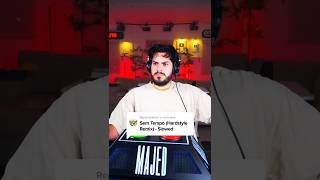 majed reacts to SEM TEMPO (Hardstyle Remix) #majed #shorts