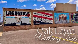 [4K] Chicago Walking Tour 2024 | Oak Lawn, Illinois | Virtual Walking Tour in Illinois | Chicagoland