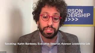 Karim Bardeesy on Building Back Better by Moving Forward Together