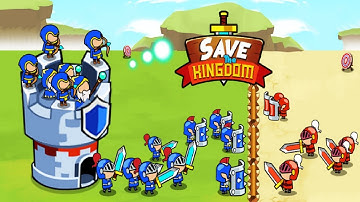 Save The Kingdom: Merge Towers 🏰🛡️ GAMEPLAY (Android)