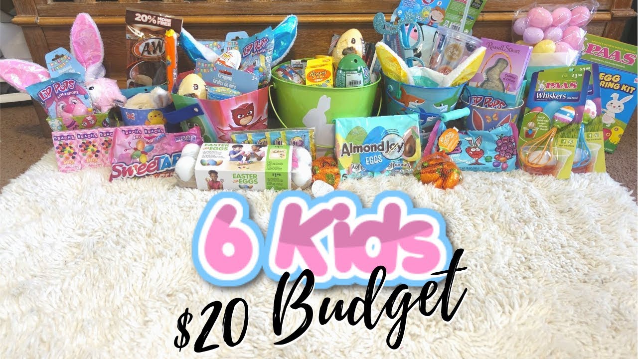 WHAT I GOT MY KiDS FOR EASTER 2019 Budget Easter Basket Ideas YouTube