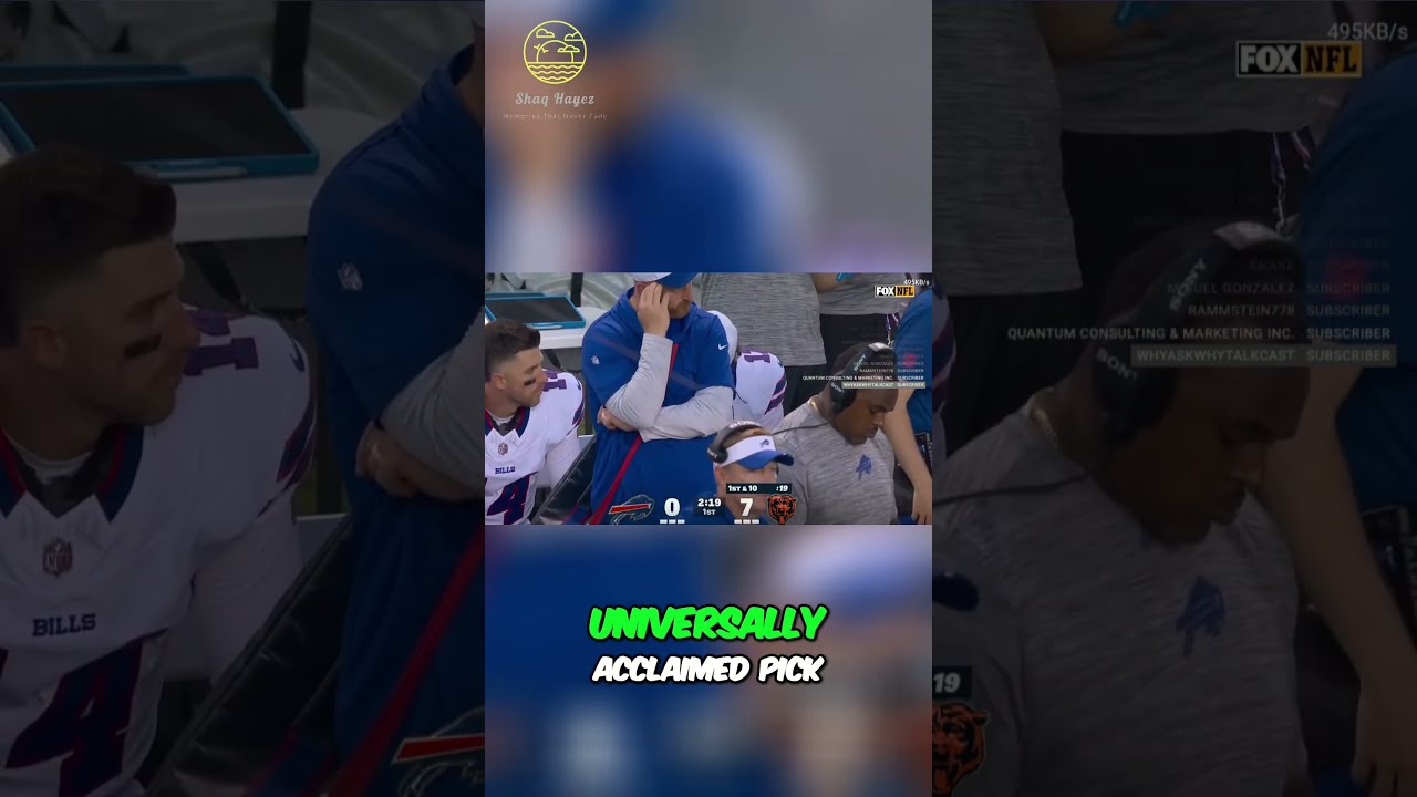 Football Plays Breakdown Caleb Williams Josh Allen S Impact Shorts