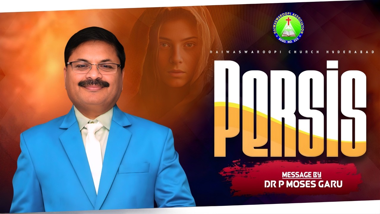 Live Worship Service | Persis | Bishop Dr P. Moses Garu | Join Us Live!