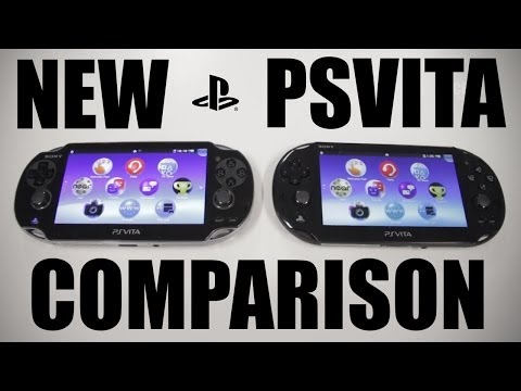 The New PSVita Vs Original PSVita - PlayStation Vita Comparison