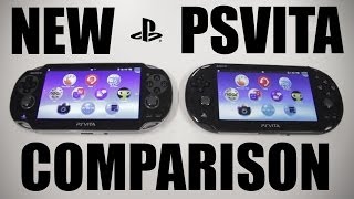 The New PSVita vs Original PSVita - PlayStation Vita Comparison