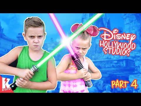 Star Wars Lightsaber Test at Hollywood Studios (Disney World Family Adventure Day 4)