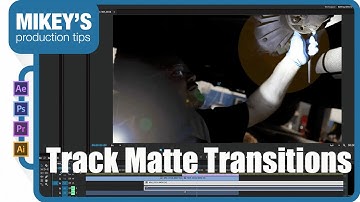After Effects to Premiere Pro: Track Matte Transitions