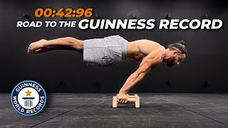 Day 1. Road To The Guinness World Record Full Planche Hold