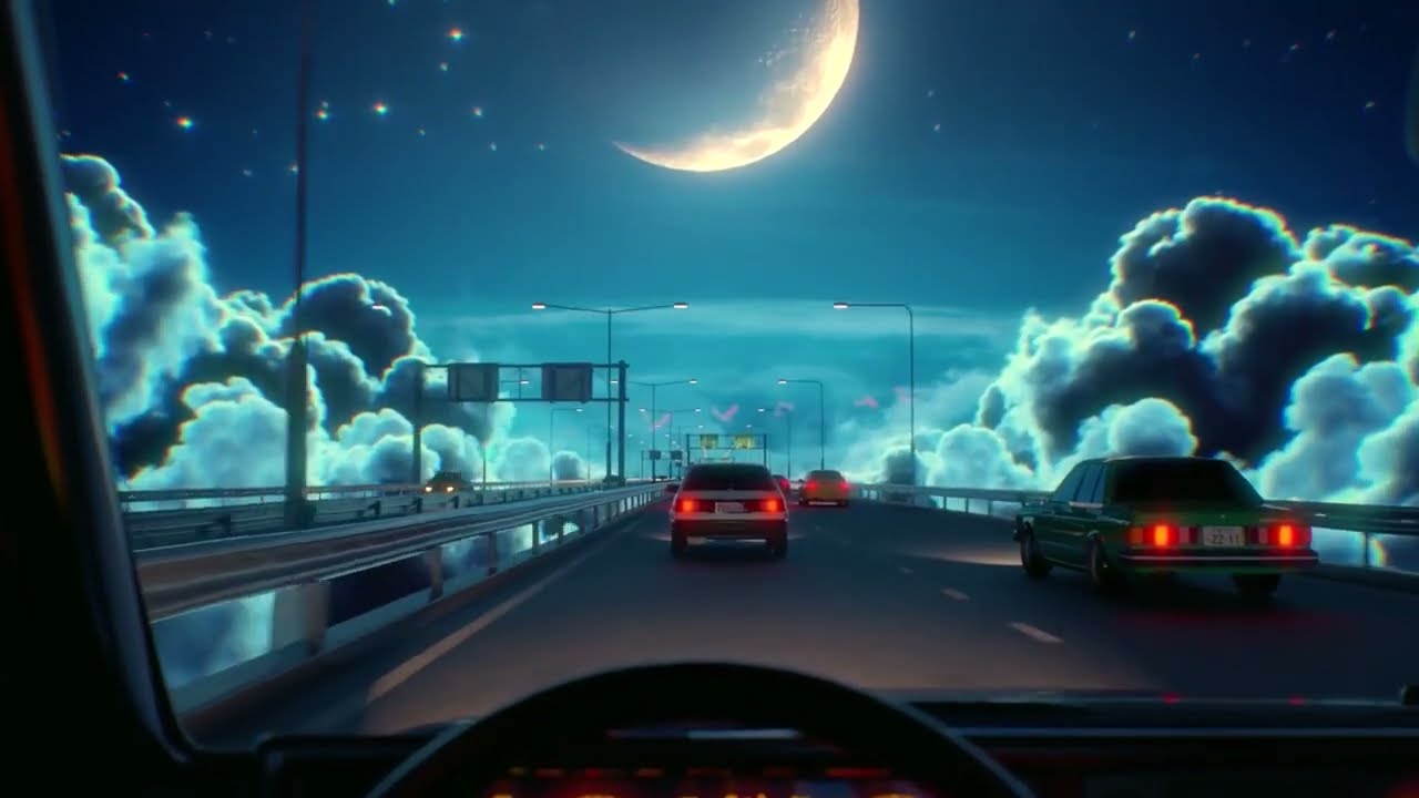 Stress Relief | Night Driver Chill Vibes | Presented By Planetmeditation