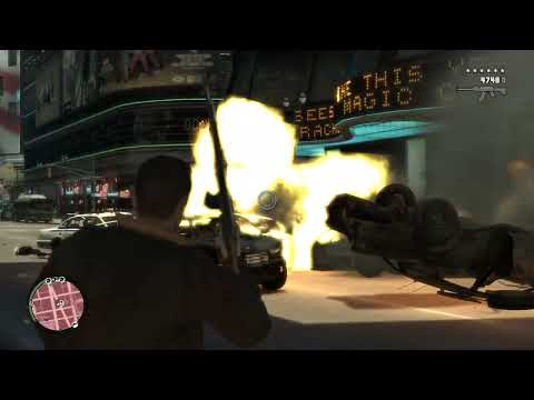 GTA 4  - Cluckin' Bell Massacre + Six Star Escape - GTA 4  - Cluckin' Bell Massacre + Six Star Escape