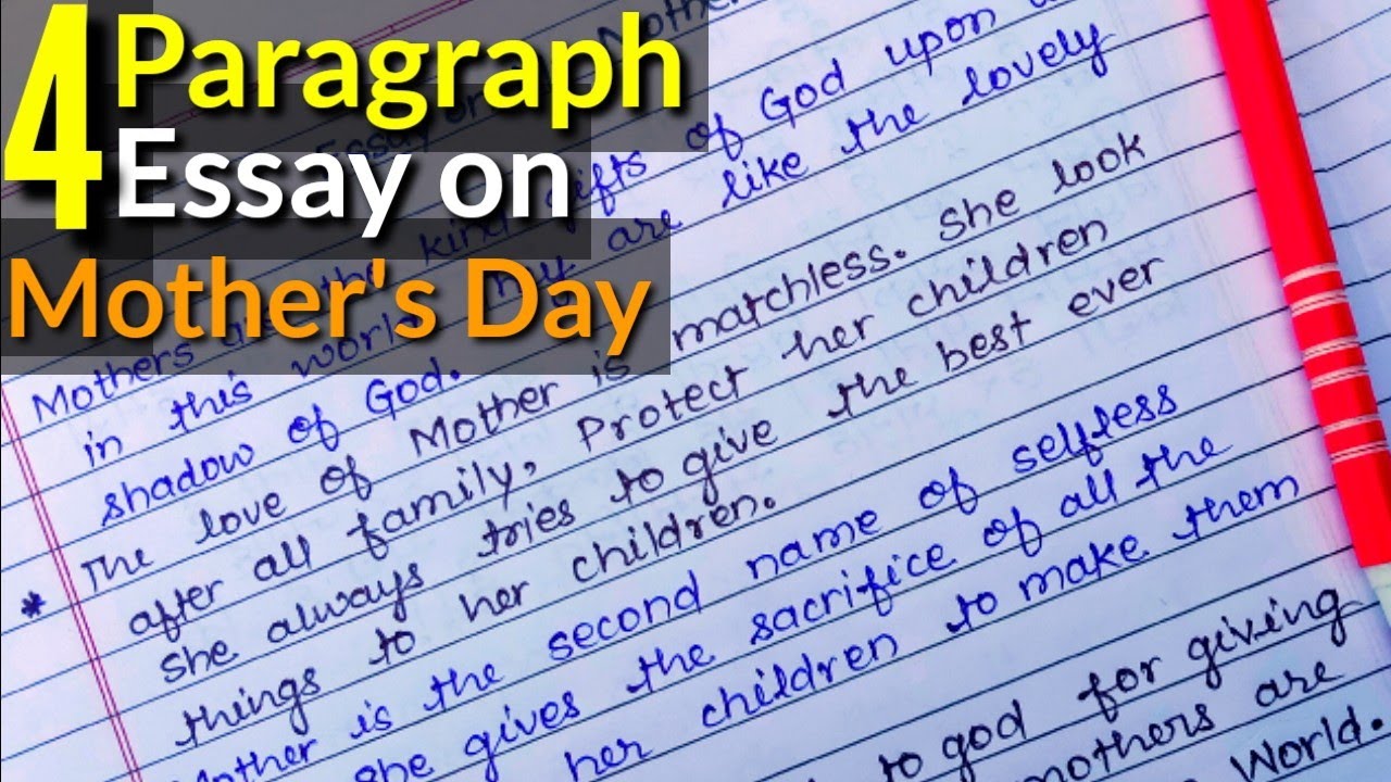 paragraph on mother day essays