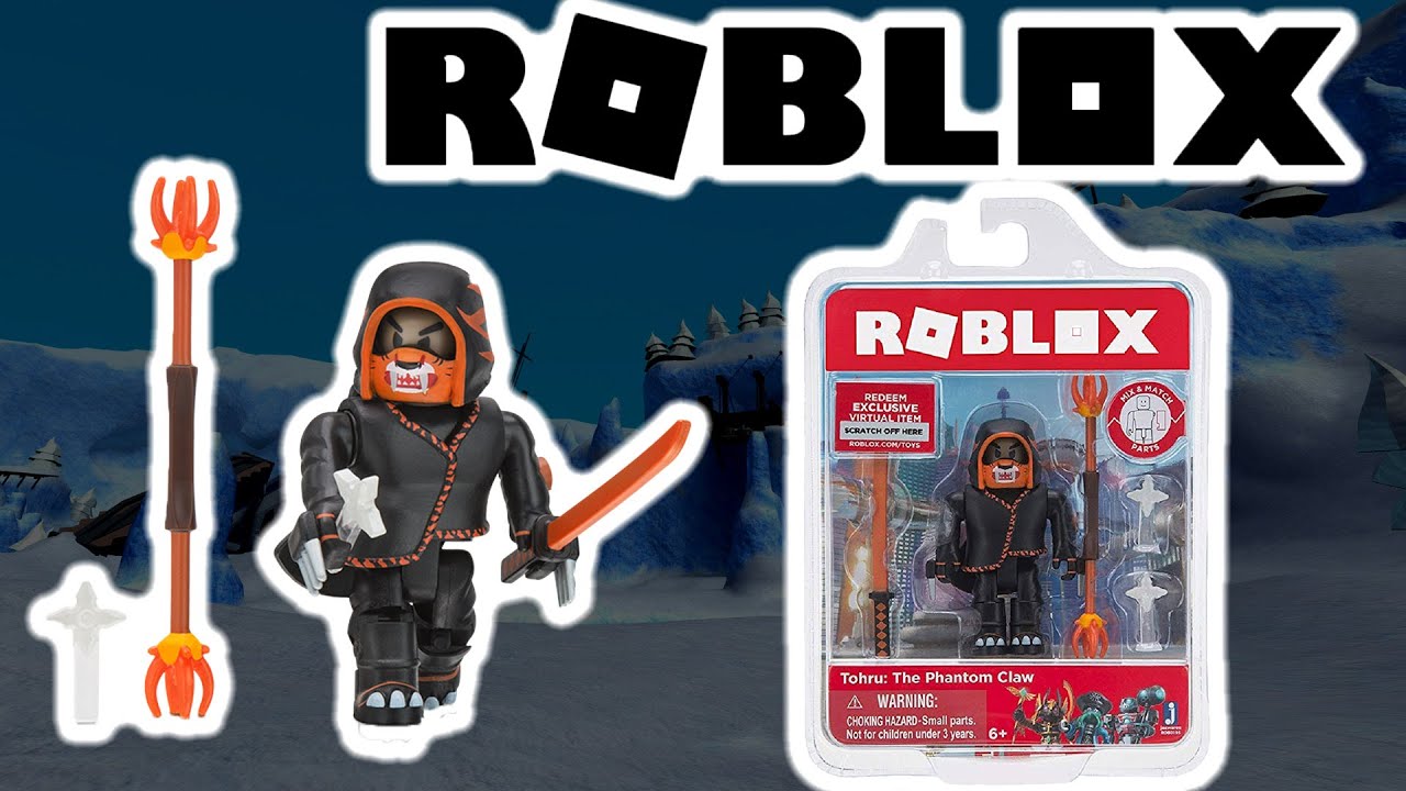 Roblox The Phantom Claw Unboxing And Review Youtube - roblox the phantom claw action figure