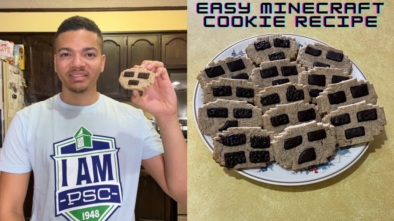 Easy Minecraft Cookie Recipe - YouTube