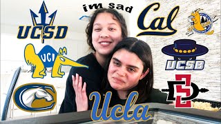 COLLEGE DECISION REACTIONS 2021*& my theory why this year was so selective* (UC schools &cal states)