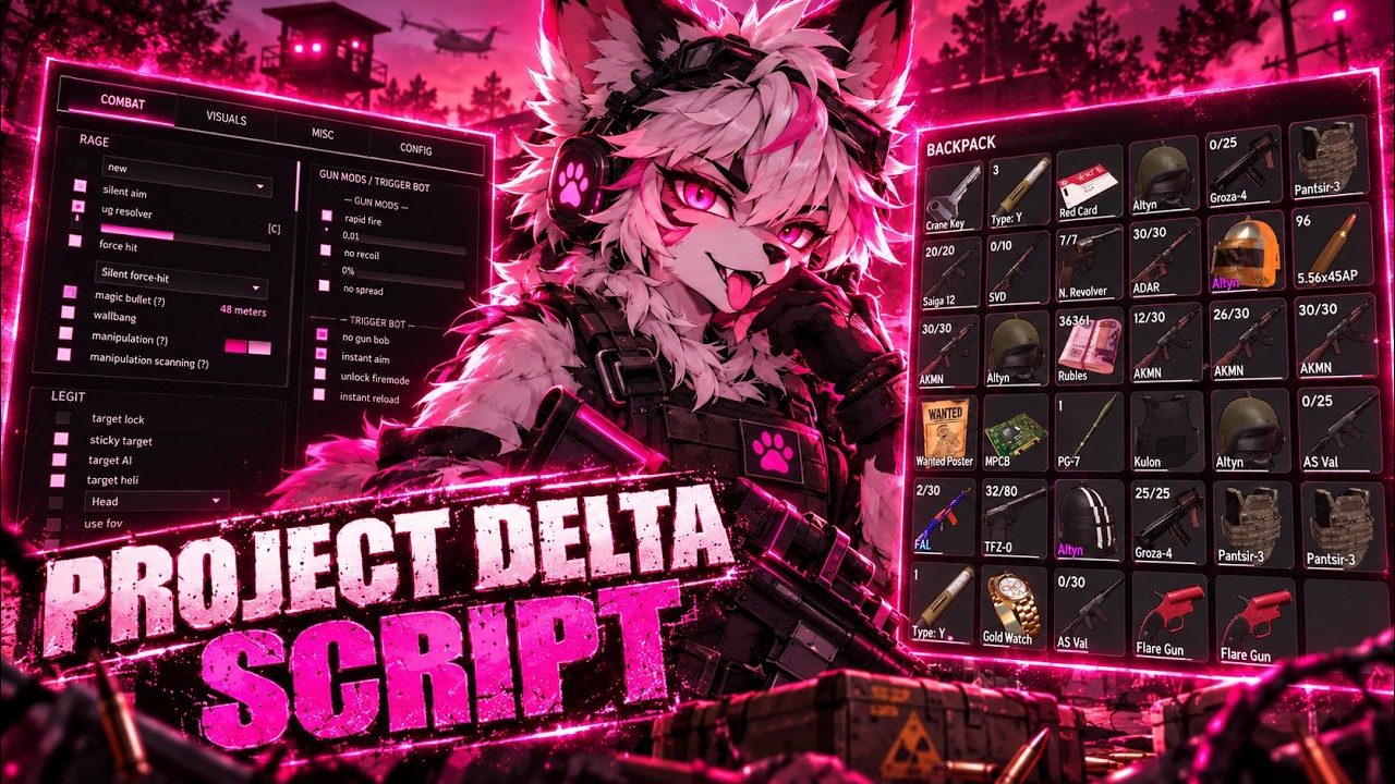 Roblox Best Project Delta Script | Cinex Hub Montage - YouTube