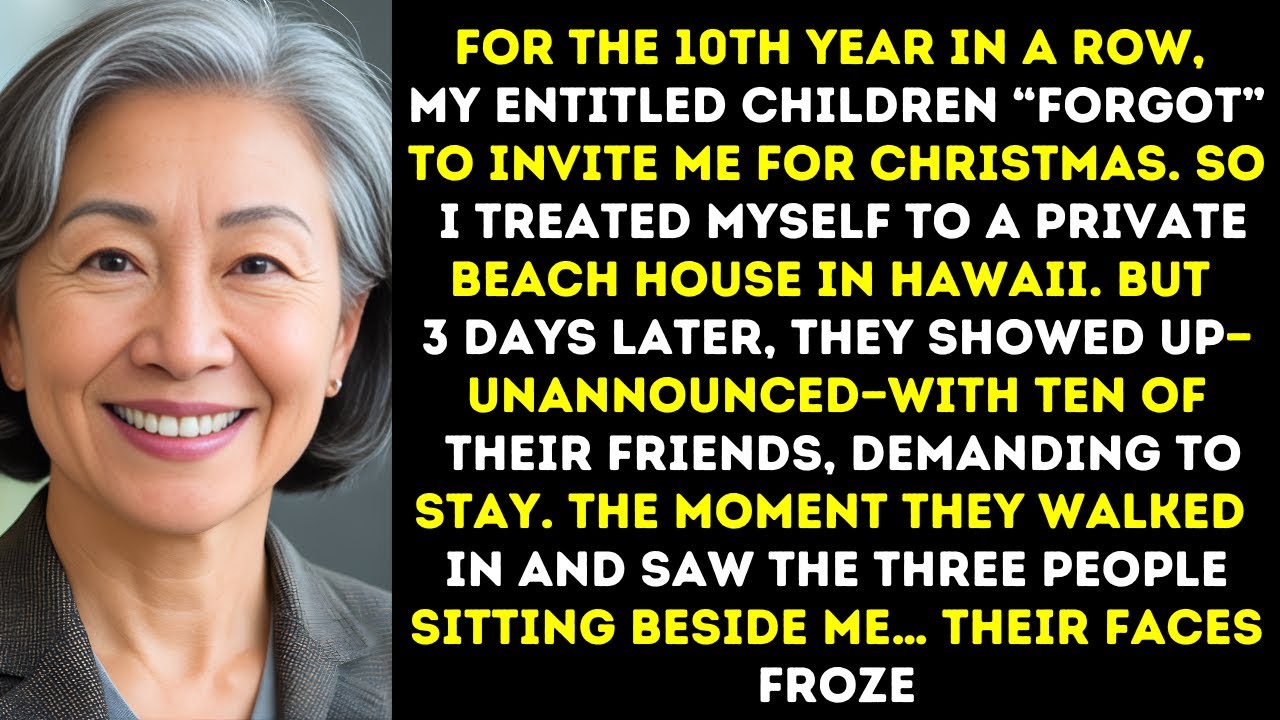 For The Tenth Year In A Row, My Kids Forgot To Invite Me For Christmas —So I Went To Hawaii....