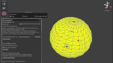 Mesh Editor for Unity