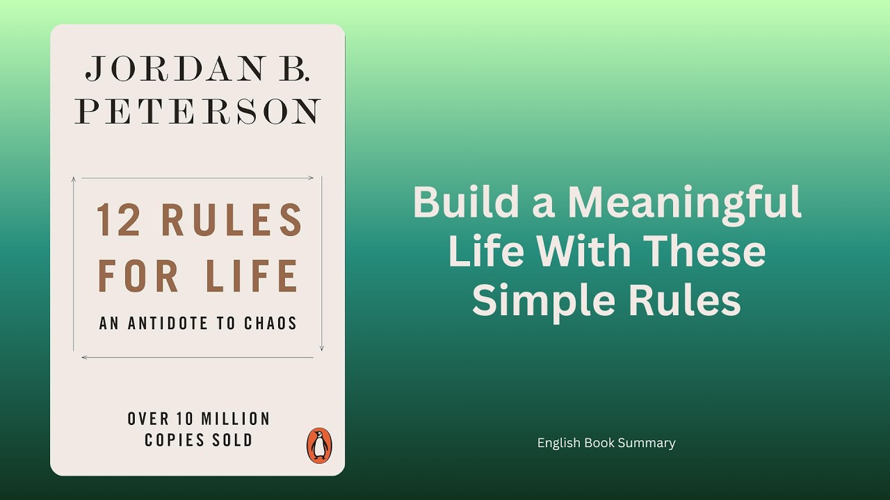 12 Rules For Life | English Book Summary