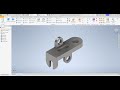 Modelado de piezas de practica #2| Tutorial de Autodesk Inventor