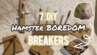 DIY Hamster Boredom Breakers