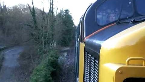 class 37 025 Inverness TMD  thrash too loud for camera HI-Q