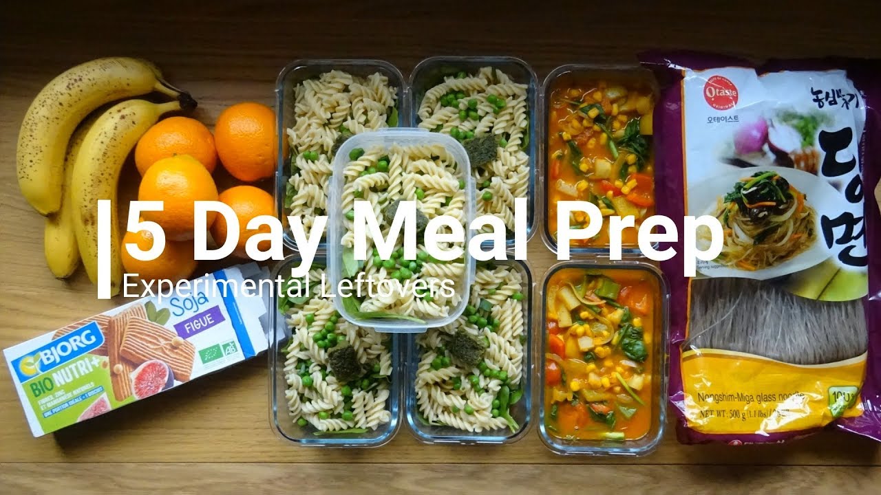 5 Day Meal Prep ¦ Experimental Leftovers - YouTube