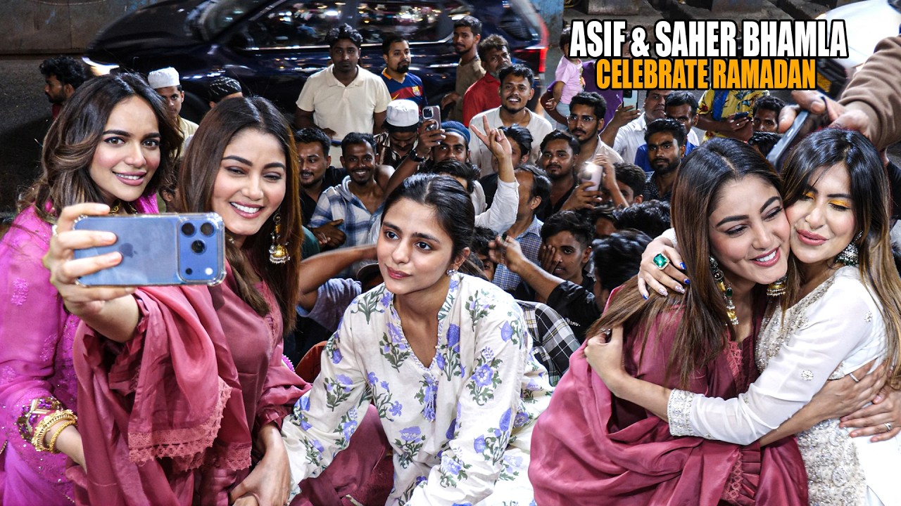 Sana Makbul And Sana Sultan Together Fans Go CRAZY for Celebrate Ramadan With Asif & Saher Bhamla
