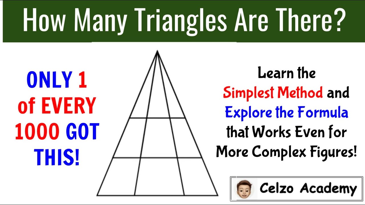 How Many Triangles Are There? Learn the Formula that Works and More