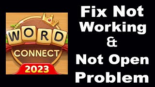 How To Fix Word Connect App Not Working | Word Connect Not Open Problem | PSA 24 screenshot 1