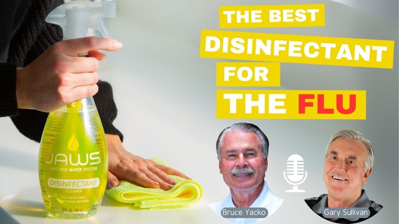 Flu Season is Here! Stay Safe with JAWS Disinfectant – Kills Germs & Viruses!