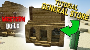 Minecraft how to build a Western general store