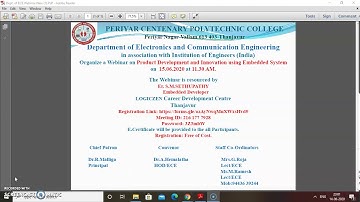 Webinar-Periyar Polytechnic Thanjavur