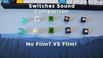 Turquoise Tealios, NK Silk Milkshake, Kiwi, Holy Panda & Alpaca V2 Sound Compare (No Film vs Film)