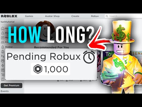 How Long Is Robux Pending For? - Full Guide 