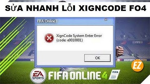 Fifa online 4 bị lỗi tự động out game năm 2024