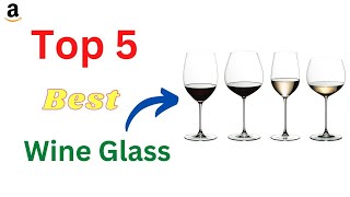 Best Wine Glass On Amazon 2023 | Top 5 Wine Glass Review || Best Buy Amazon